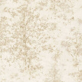 Whispering Woods Wallpaper - Beige - by Metropolitan Stories