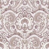 Paisley Tapestry Wallpaper - Linen - by Graham & Brown