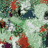 Castle's Garden Mural - Light Green - by Mind the Gap