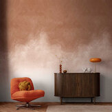 Temperature Haze Mural - Orange - by Metropolitan Stories