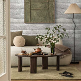 Concrete Lines Mural - Grey - by Metropolitan Stories