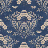 Papier peint The Nomad's Spirit - Bleu foncé - Aficionado
