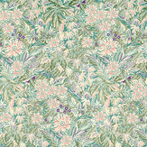 Papier peint Springtime Batik - Verdoyant - Aficionado