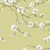 Moonlace Magnolia Wallpaper - Honeycomb  - by Today Interiors