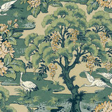 Hanae Trees Wallpaper - Lush - by Today Interiors