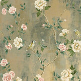 Jangmi Trail Wallpaper - Mossy Hill - by Today Interiors