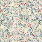 Papier peint Harmony Ditsy  - Sauge - Cath Kidston 