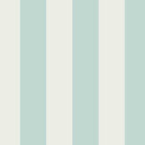 Papier peint Canopy Stripe  - Bleu œuf de canard - Cath Kidston 