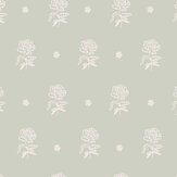 Papier peint Spitalfield Bunches  - Sauge - Cath Kidston 
