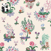 Papier peint Chihuahua Island  - Crème - Cath Kidston 