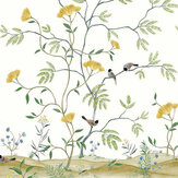 Mokusei Branch Mural - Meadow - by Today Interiors