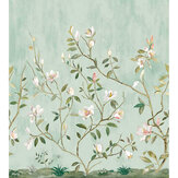 Kaiyu Dogwood Mural - Seaside - by Today Interiors