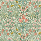 Woodland Weeds Wallpaper - Spring Garden - by William Morris at Home. Click for more details and a description.