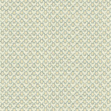 Brindle Dot  Wallpaper - Aqua - by Josephine Munsey
