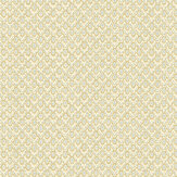 Brindle Dot  Wallpaper - Green and Blue - by Josephine Munsey