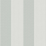 Library Stripe Wallpaper - Green - by Galerie