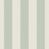 Classic Stripe Wallpaper - Green - by Galerie