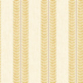 Papier peint Palm Leaf - Crème et jaune - Joules. Cliquez pour en savoir plus et lire la description.