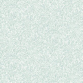 Willow Leaf Wallpaper - Duck Egg Blue - by Joules