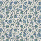 Trailing Indienne Wallpaper - Blue & Green - by Joules