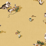 Papier peint Kittens - Moutarde - Coordonne. Cliquez pour en savoir plus et lire la description.
