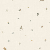 Bambis Wallpaper - Natural - by Coordonne