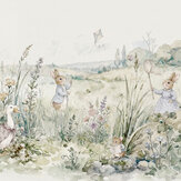 Panoramique Bunnies - Indigo - Coordonne
