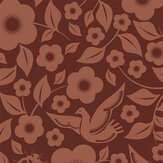 Folk Rock  Wallpaper - Pantile - by Mini Moderns
