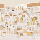 Hometown Mural - Natural - by Coordonne