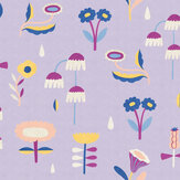 Lush Wallpaper - Lilac - by Coordonne