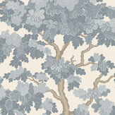 Eken Wallpaper - Light Blue - by Sandberg