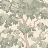 Eken Wallpaper - Garden Green - by Sandberg