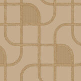 Trace Wallpaper - Apricot - by Eijffinger
