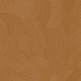 Papier peint Ripple - Terracotta - Eijffinger