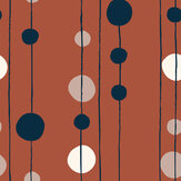 Cascade  Wallpaper - Pantile - by Mini Moderns