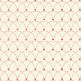 Hoopla Wallpaper - Ruby - by Dado Atelier