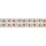 Kashmir Border - Red - by Dado Atelier