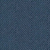 Tobermory Wallpaper - Navy - by Carl Robinson