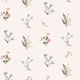 Cornflower Wallpaper - Multi - by Laura Ashley
