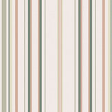 Flinton Stripe Wallpaper - Hedgerow - by Laura Ashley