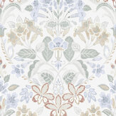 Cassia Wallpaper - Multi - by Laura Ashley
