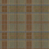 Shetland Plaid Wallpaper - Lovat - by Mulberry Home