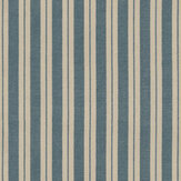 Marquee Stripe Wallpaper - Indigo - by Mulberry Home