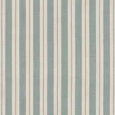 Marquee Stripe Wallpaper - Blue - by Mulberry Home