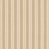 Marquee Stripe Wallpaper - Parchment - by Mulberry Home
