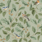Oakleigh Trail Wallpaper - Sage - by Albany