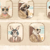 Cabin Class Wallpaper - Flax Stream - by Brand McKenzie. Click for more details and a description.
