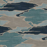Orvieto Wallpaper - Sapphire - by SketchTwenty 3