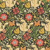 Honeysuckle & Tulip Wallpaper - Midnight Forest - by Hoopla Walls. Click for more details and a description.