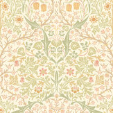 Blackthorn Damask Wallpaper - Fresh Meadow - by Hoopla Walls. Click for more details and a description.